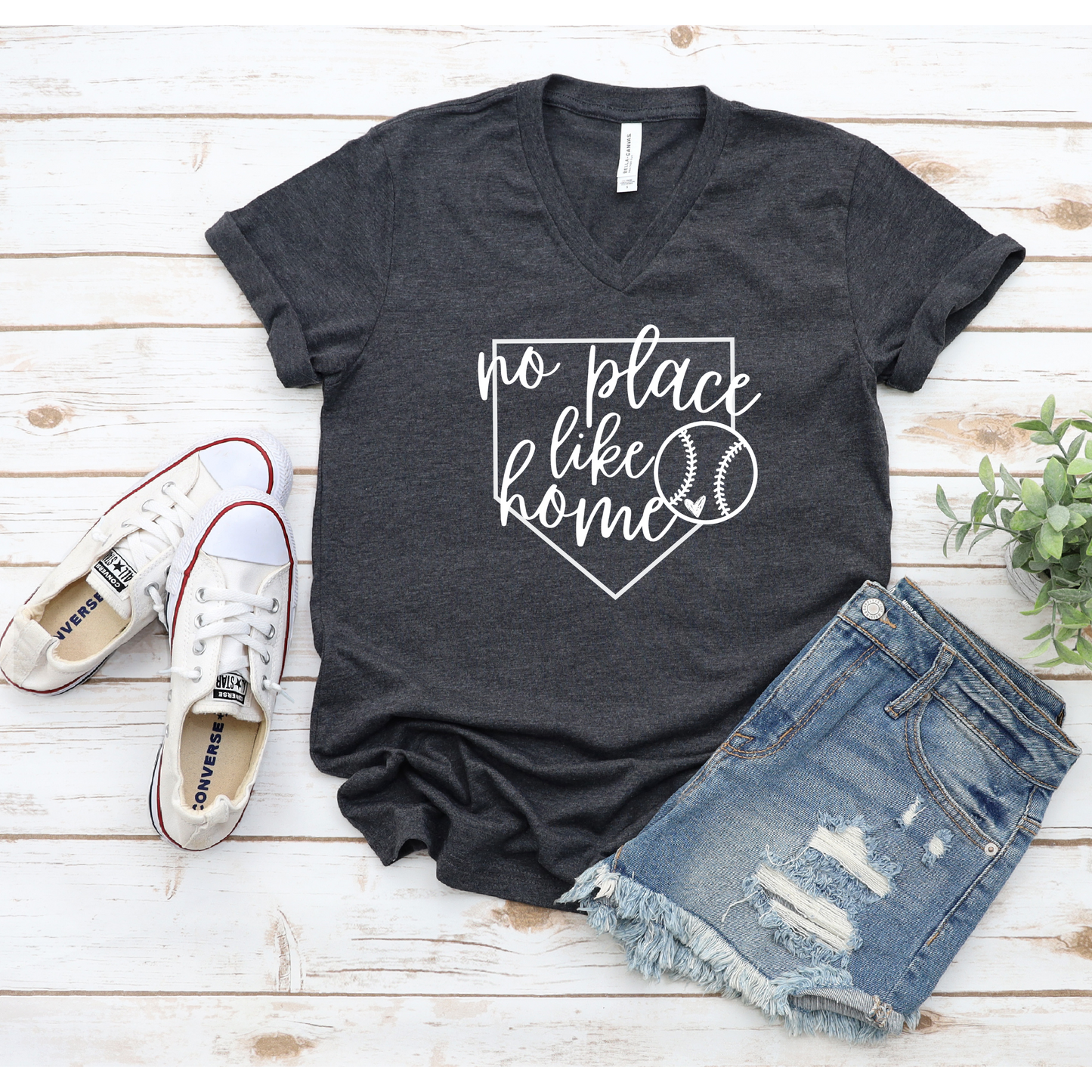No Place like Home Bella+Canvas Tee