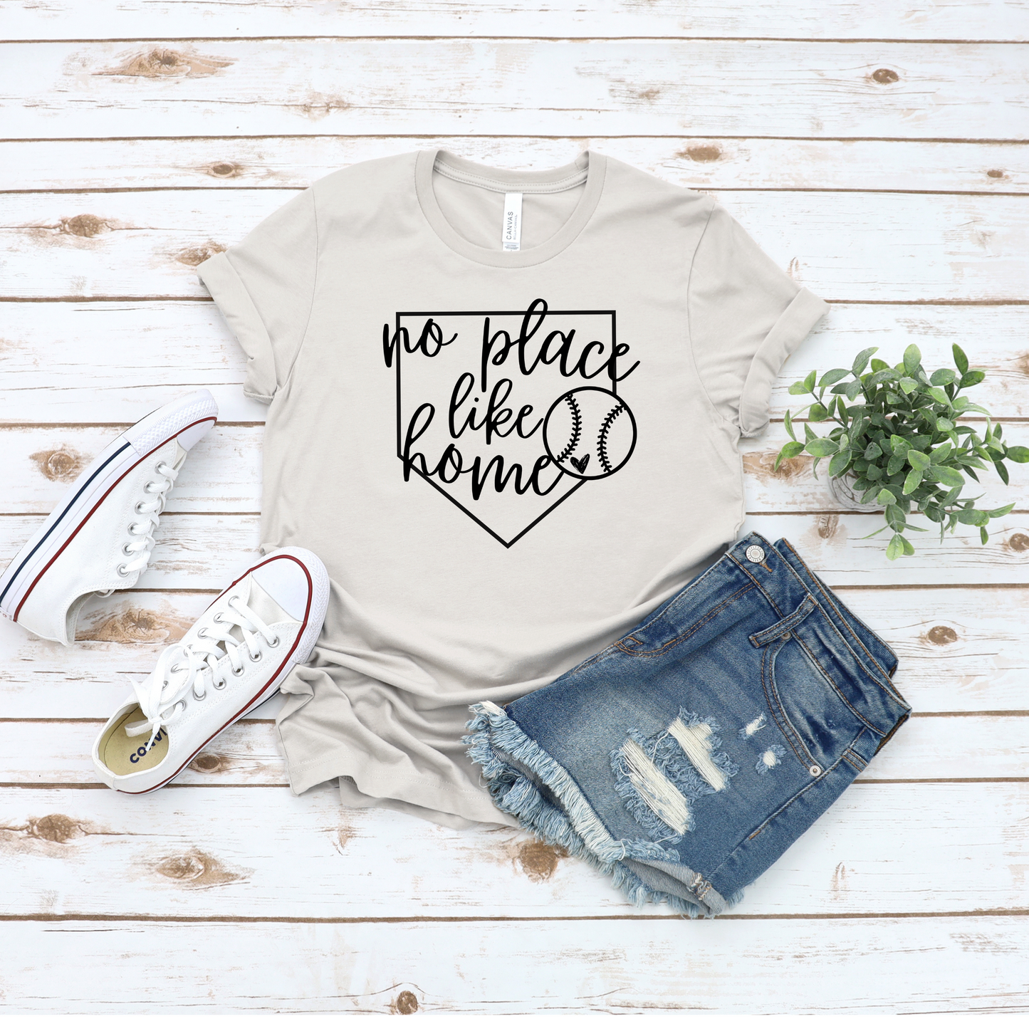 No Place like Home Bella+Canvas Tee