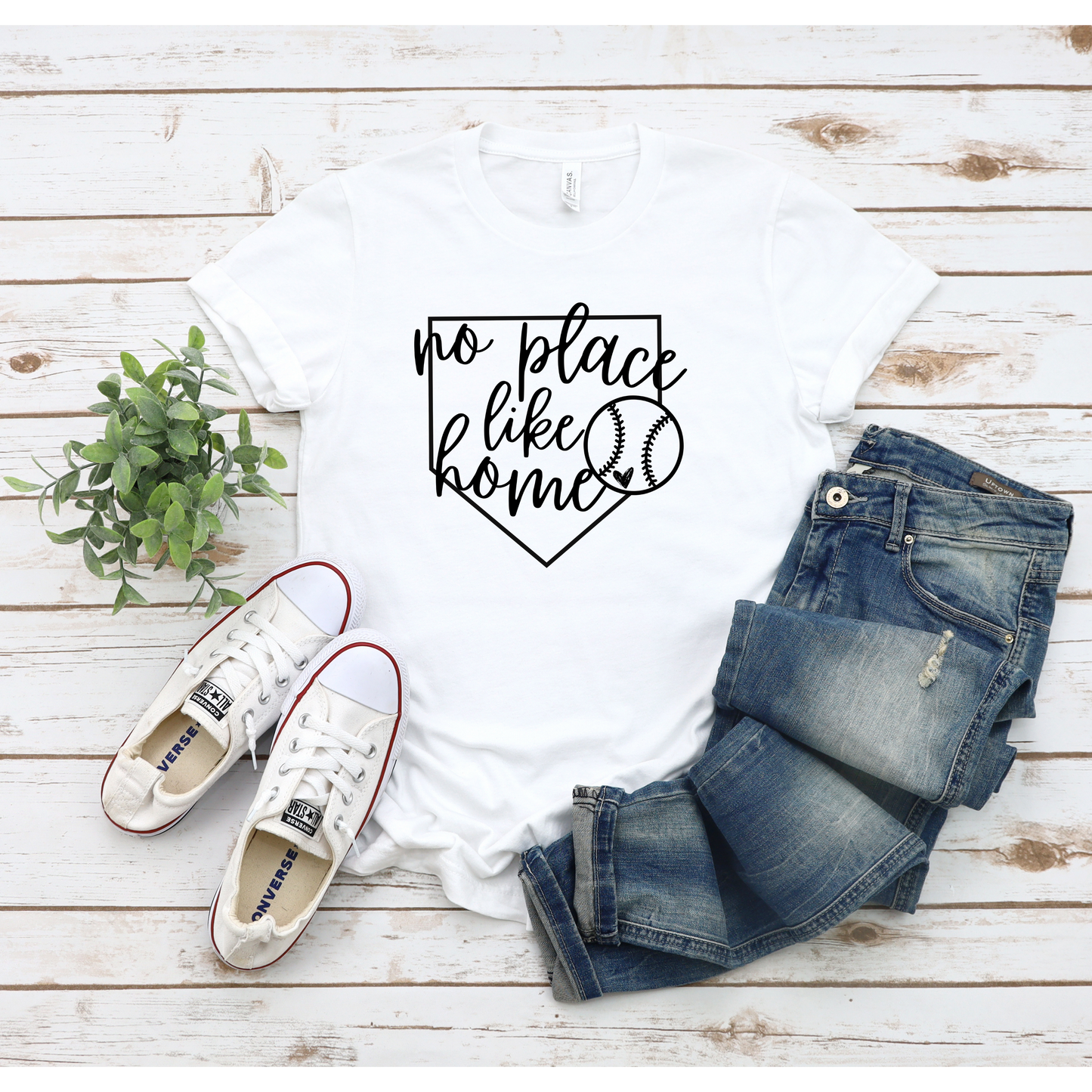 No Place like Home Bella+Canvas Tee