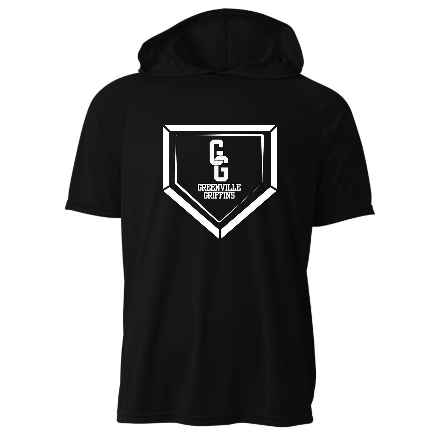 Adult A4 Hooded Cooling Tee GG Griffins