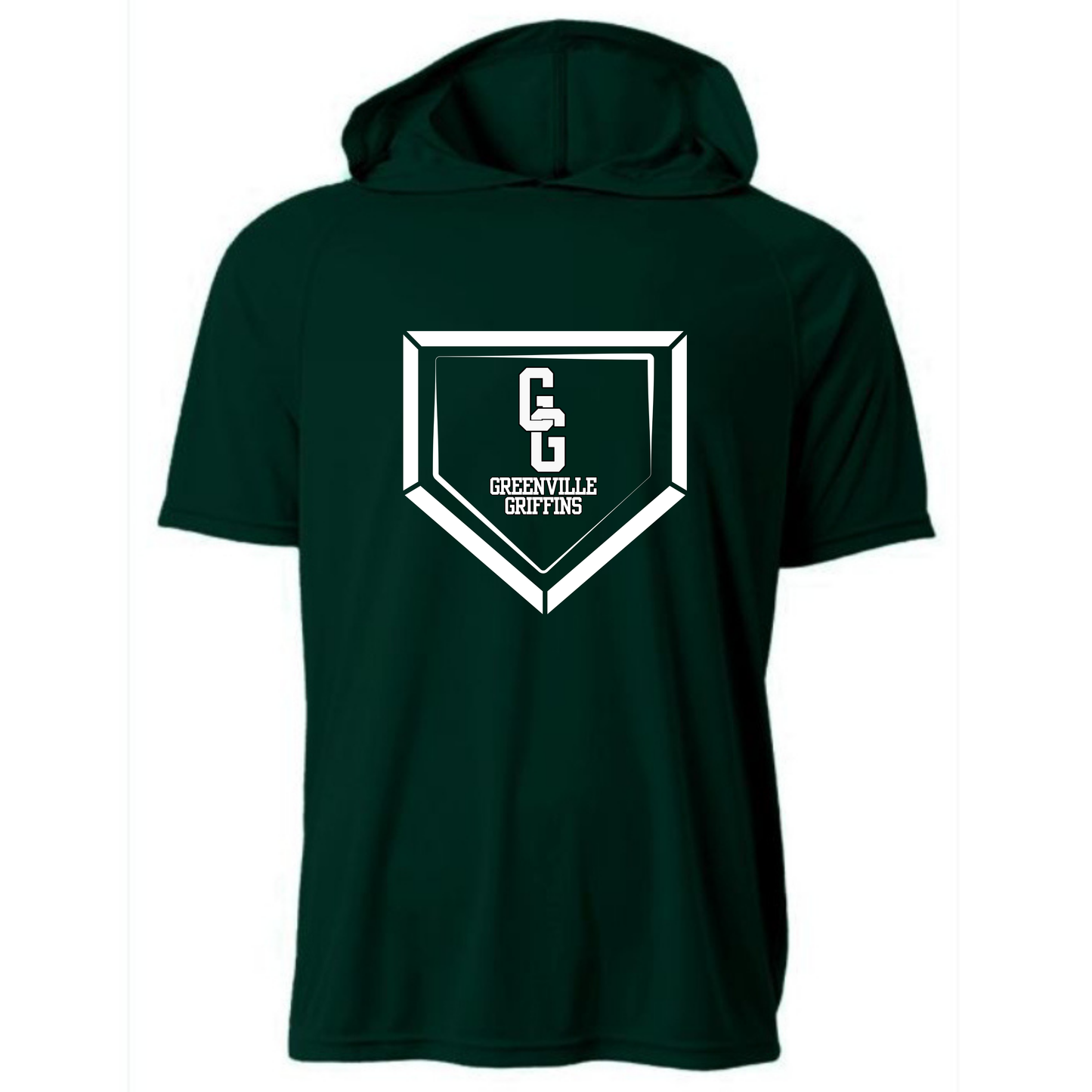 Adult A4 Hooded Cooling Tee GG Griffins