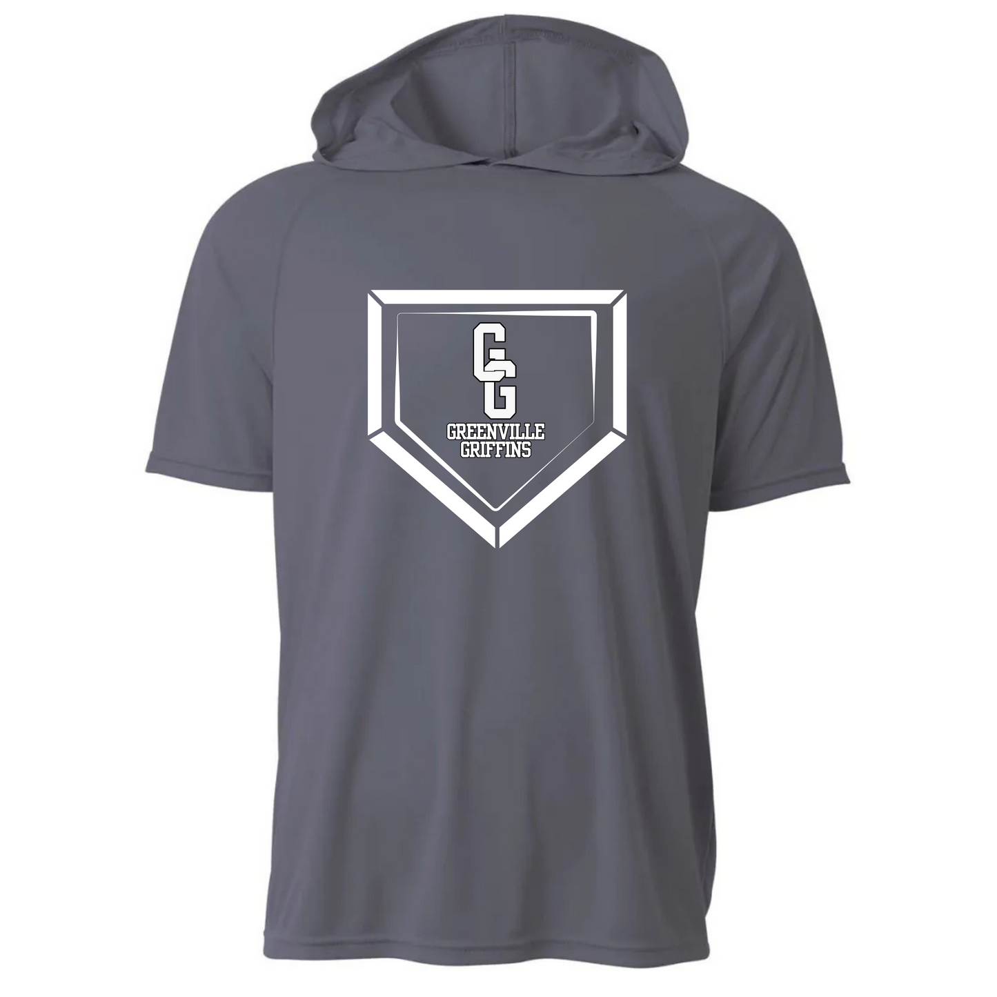 Adult A4 Hooded Cooling Tee GG Griffins