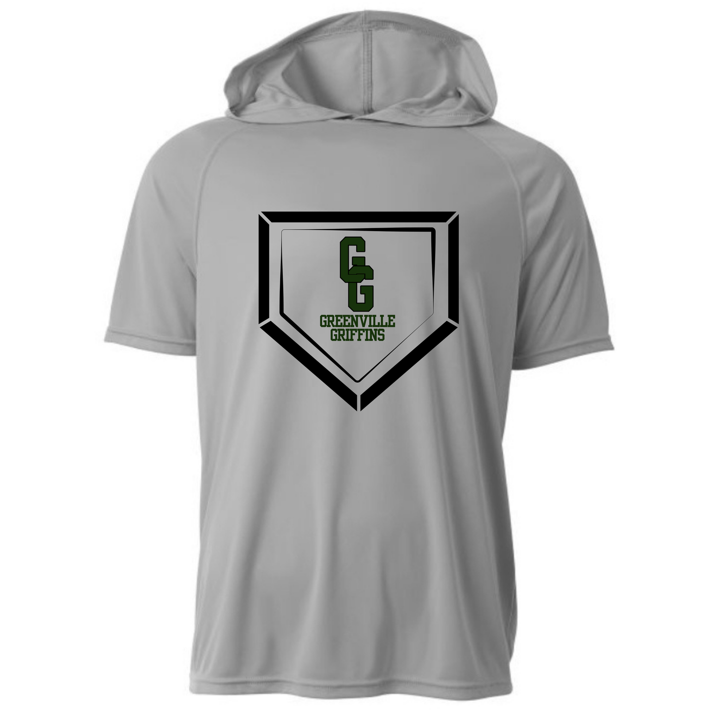 Adult A4 Hooded Cooling Tee GG Griffins