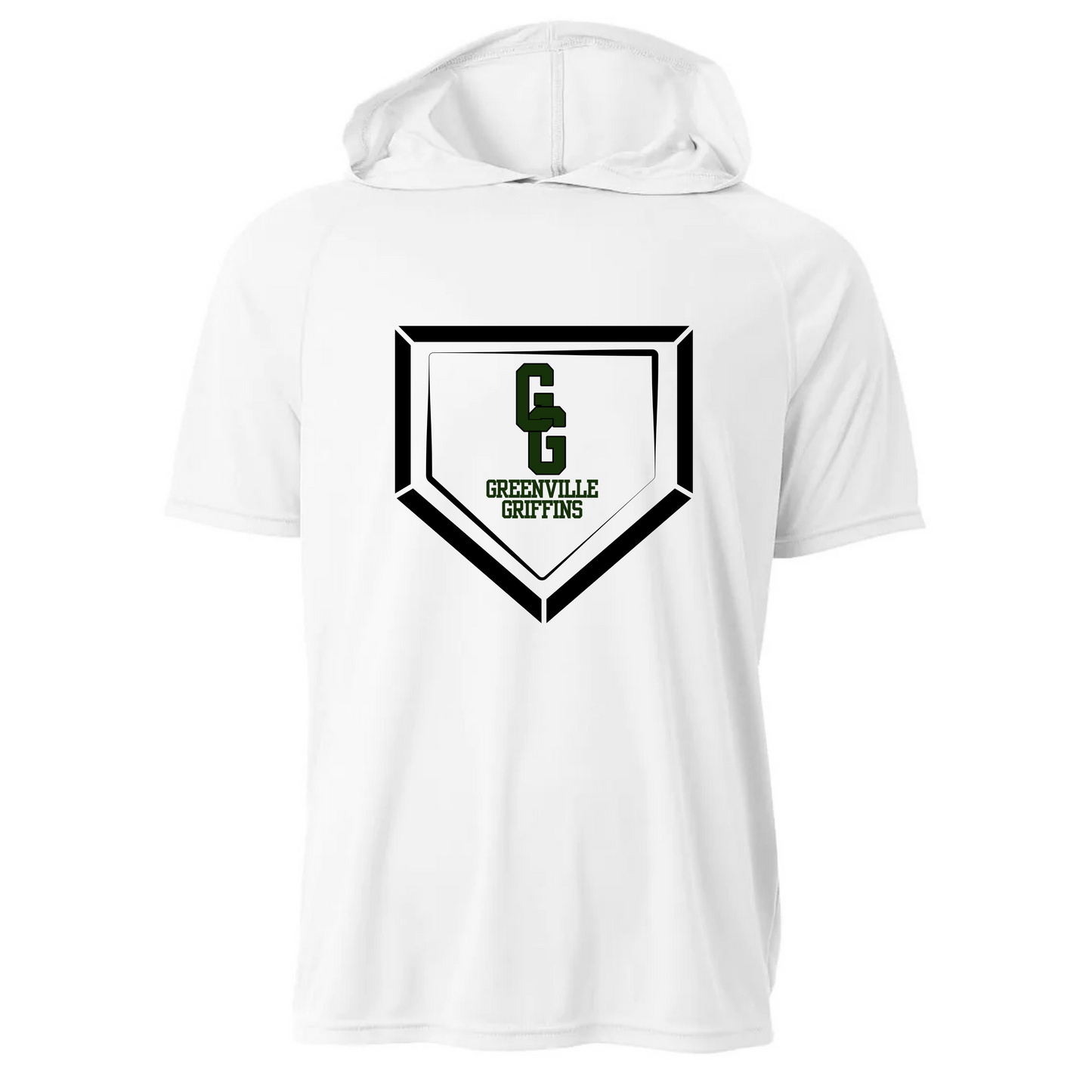 Adult A4 Hooded Cooling Tee GG Griffins