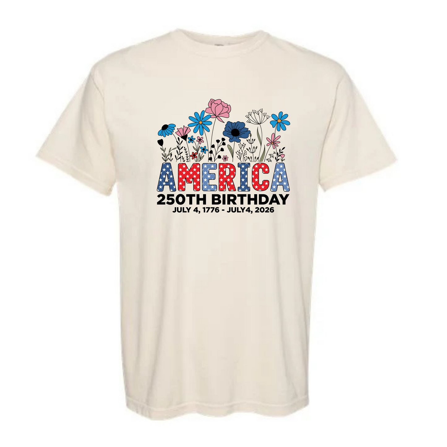 America 250th Birthday Comfort Colors