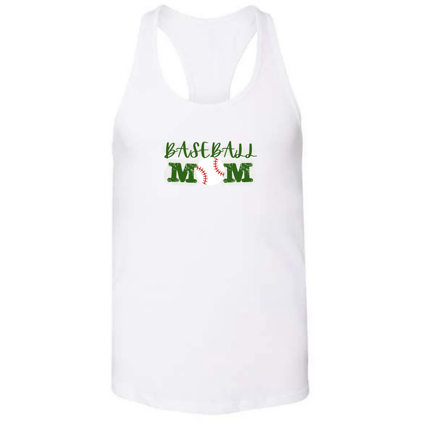 Women's Baseball Mom Racerback