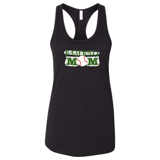 Women's Baseball Mom Racerback
