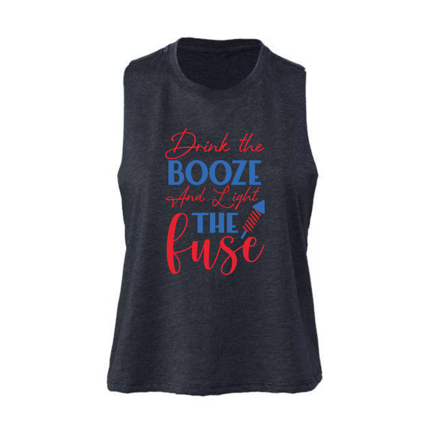 Drink booze Womans Racerback