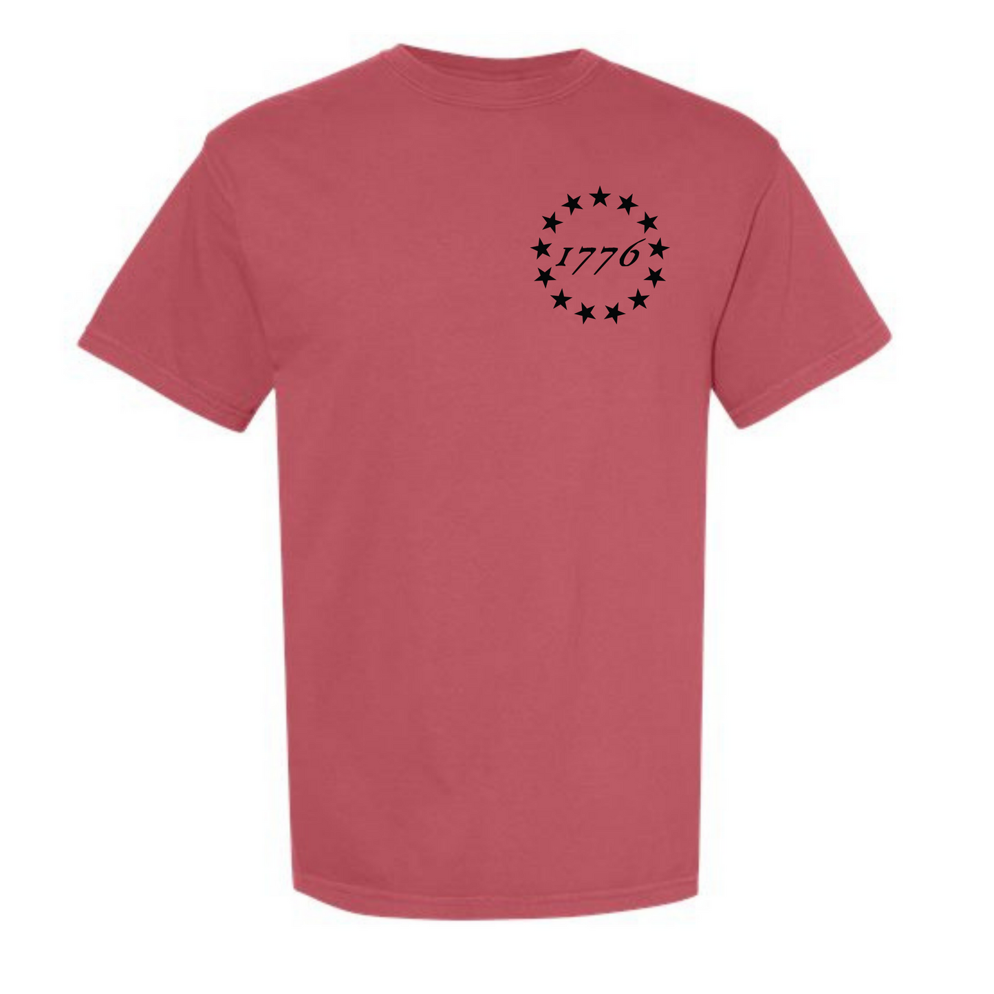 Mens Eagle Flag Comfort Colors