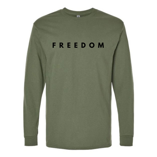 FREEDOM Gildan unisex long sleeve